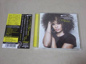 ☆中古CD　　KANDACE SPRINGS SOUL EYES キャンディススプリングス　　BLUE　NOTE　帯 　 ◆◇ ネコポス送料込み