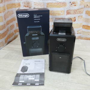 3088PC24【中古品】DeLonghi(デロンギ) De’Longhiコーヒーグラインダー KG79J うす式 コーヒー豆120g分 粗挽き~細引き[ブラック]