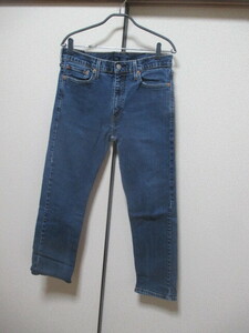 W34★Levi's リーバイス◆513デニム ◆青◆ USA古着