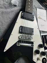 Gibson Kirk hammett custom shop flying v age_画像3