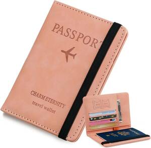 [GOKEI] passport case skimming prevention leather fine quality passport cover cover passport multifunction storage anti-theft seat .