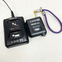 LINE6 RELAY G30 ライン6 ワイヤレスシステム RXS06 RECEIVER TBP06 TRANSMITTER 通電OK_画像1