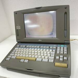 FUJITSU OASYS LX-4500 パーソナルワードプロセッサ ワープロ 通電OK ジャンク品 オアシス 富士通 OA機器