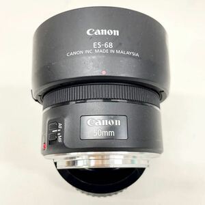 Canon キャノン 単焦点レンズ EF LENS 50mm 1:1.8 STM φ49mm 0.35m/1.1ft-∞ カメラレンズ