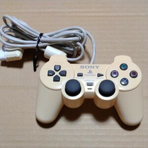 【PS2】 アナログコントローラー　DUALSHOCK2　セラミック・ホワイト　デュアルショック2　SCPH-10010CW