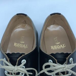 【24019】REGAL リーガル サドルオックスフォード 2051N ブラックソーテル BST サドルシューズ 26㎝ 箱 靴 メンズ 中古品 梱包80サイズの画像5
