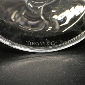 【24214】TIFFANY＆Co. ティファニー ペア ワイングラス シャンパングラス 2客セット 硝子 工芸品 経年保管品 中古品 梱包80サイズの画像6