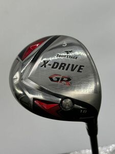 【22536】 ブリジスストン ツアーステージ X-DRIVE GR 5W B10-03W Sシャフト ヘッドカバー付き ウッド 中古品 梱包160サイズ