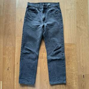 90'S LEVIS アメリカ製 505 デニム ブラック W33L32 USA製 VINTAGE ヴィンテージ リーバイス Levi’sの画像1