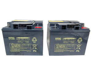 New item エナジーウィズ HC38-12 [OEM SC38-12A] （2個set） サイクルBattery SuzukiセニアカーET4D指定 1989保証 送料無料