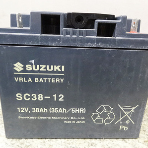 セニアカー用 中古ディープサイクルバッテリーSC38-12 A552 13.4V 469CCAの画像2