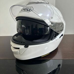 SHOEI ショウエイ フルフェイスヘルメット GT-Air ホワイトX XL63cm/2017製の画像6