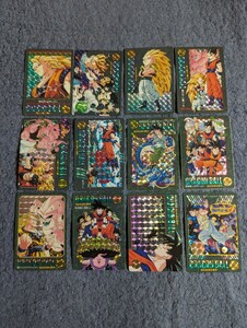 ドラゴンボール　カードダス　ビジュアルアドベンチャー　95＆95EX キラコンプ　12種 