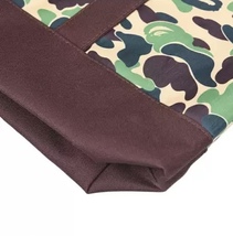 BAPE◆A BATHING APE／迷彩カモ◆ア ベイシング エイプ◆ABC◆CAMO／カモ／トートバッグ／付録ノベルティ_画像7