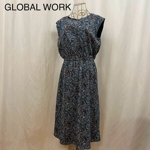 GLOBAL WORK ロングワンピース サイズM