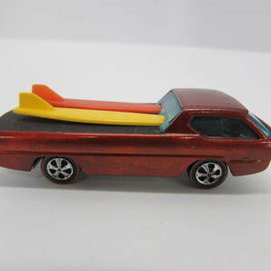 1円～ 美品 HOT WHEELS ホットウィール DEORA デオラ レッドライン 1967年 香港製 オレンジ系 マテル ミニカー ヴィンテージ の画像3