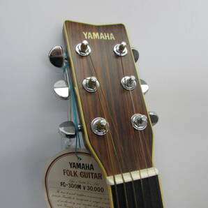 1円～ ヤマハ YAMAHA アコースティックギター FG-300M ハードケース付き ストラップ サプライ品おまけ アコギ 手渡し歓迎 札幌の画像5