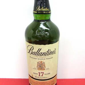 未開栓 Ballantines バランタイン 17年 700ml 40% スコッチウイスキー お酒の画像2