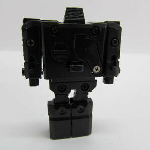 昭和レトロ タカラ TAKARA WATCH ROBO ミクロマン ウォッチロボ 腕時計 黒 ブラック 変形ロボット ジャンク品の画像7