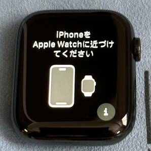 送料無料 Apple Watch Series 4（GPS + Cellularモデル）- 44mm スペースブラックステンレススチールケースとミラネーゼループ A2008の画像7