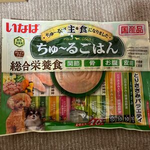 いなばペットフード ちゅ〜るごはん とりささみバラエティ 14g×40本 [ドッグフード 犬 餌 エサ ペーストタイプ] 