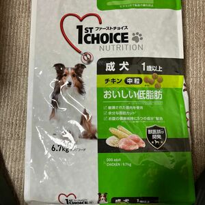 ファーストチョイスドッグフード　ファーストチョイス　成犬　１歳以上　中粒　チキン　６．７ｋｇ　