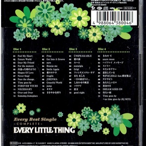 CD★Every Little Thing★Every Best Single ～COMPLETE～ 【4枚組 ステッカー付き 帯あり】 ベストの画像2