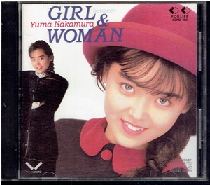 CD★中村由真★GIRL＆WOMAN　ガール＆ウーマン