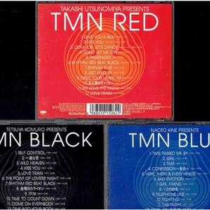 CD★TM NETWORK まとめて3枚セット★PRESENTS TMN BLACK RED BLUEの画像2