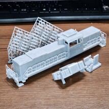 HO DD200 3Dプリント 試作品 ジャンク KATO TOMIX 16番 HOゲージ ディーゼル機関車 手すり一体 その1_画像1