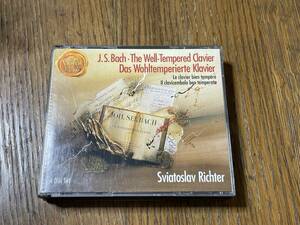 J.S.Bach The Well-Tempered Clavier　Sviatoslav Richter　CD 4 Disc set　バッハ