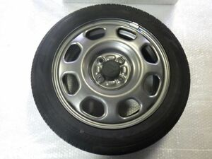 ★ハスラー G MR31S★1本 165/60R15 スズキ 純正 スチール 100 4H 54mm 15インチ 4.5J 中古 タイヤ ホイール 鉄チン