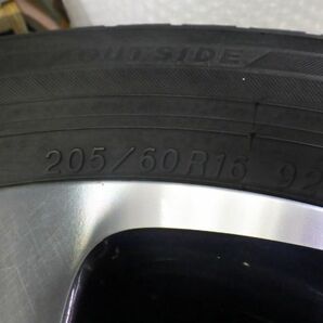 ★ヴォクシー ZS 煌 ZRR85W 80系★1本 205/60R16 トヨタ 純正 アルミ 114.3 5H 60mm 16インチ 6J +50 中古 タイヤ ホイールの画像7