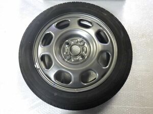 ★ハスラー G MR31S★1本 165/60R15 スズキ 純正 スチール 100 4H 54mm 15インチ 4.5J 中古 タイヤ ホイール 鉄チン