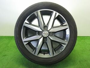 ★デイズルークス ハイウェイスター X B21A★1本 165/55R15 ニッサン 純正 アルミ 100 4H 15インチ 4.5J +46 中古 ホイール