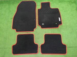 * Lutecia Renault Sport chassis cup RM5M* floor mat set black red original used 