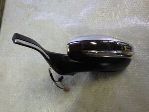 * Peugeot GTI A9C5F03 A9C* plating left door mirror original used turn signal attaching 5 pin 4 pin side mirror not yet test 