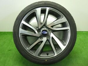 ★レヴォーグ 1.6GT-S VM4★1本 225/45R18 スバル 純正 アルミ 114.3 5H 56mm 18インチ 7.5J +55 中古 タイヤ ホイール