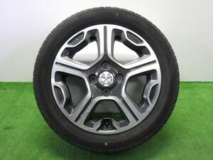 ★フレアクロスオーバー XS MS31S★1本 165/60R15 マツダ 純正 アルミ 100 4H 54mm 15インチ 4.5J +45 中古 タイヤ ホイール