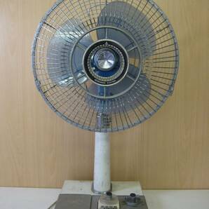 H548 扇風機 MITSUBISHI ELECTRIC COMPAC DERUXE R30-X8 通電確認済み 昭和レトロ 当時物の画像1