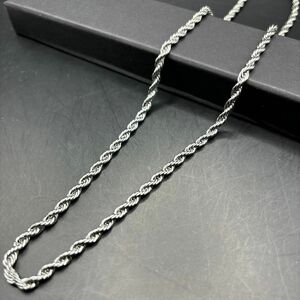 チタンスキュリューネックレス 50.8cm幅4.8mm