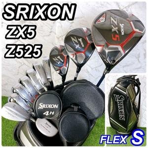 【美品】SRIXON ZX5 Z525 スリクソン メンズゴルフセット 2020