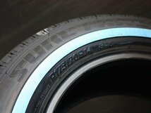 ▼特価▼ SURETRAC POWER TOURING シュアトラック スキニー ホワイトリボンタイヤ 175/70R14 4本 ワイヤーホイールに最適 ローライダー_画像5