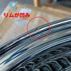 ●激安スタート! B品訳あり ティスファクトリー ワイヤーホイール T's WIRE 13×7J リバース 100SP オールクローム ホイール 4本セットの画像4