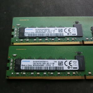 メモリ 16GB 1Rx4 DDR4 PC4-2666V 16GB×2枚 計：32GB サーバー サムスン samusung １の画像1