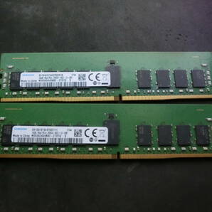 メモリ 16GB 1Rx4 DDR4 PC4-2666V 16GB×2枚 計：32GB サーバー サムスン samusung １の画像2