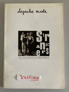 Depeche Mode: Strangers Book by Anton Corbijn 1990年初版　デペッシュ・モード