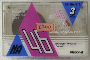 * cassette tape National NA46*12 volume collection * old consumer electronics unused normal 