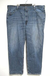 z11681:大きいサイズ levi's（リーバイス）US古着 550 デニムパンツ/青/W46L32