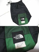 z11699:THE NORTH FACE（ザノースフェイス）GORETEXセットアップ レインウェア（ジャケット+パンツ）（NP10710）緑/L_画像9